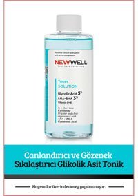 New Well Tüm Cilt Tipleri İçin Aha+Bha Gözenek Sıkılaştırıcı Leke Giderici Likit Tonik 200 ml