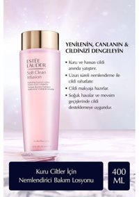 Estée Lauder Soft Clean Infusion Kuru Ciltler İçin Losyon Tonik 400 ml