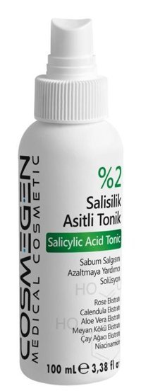 Cosmegen Yağlı Ciltler İçin Salisilik Asitli Gözenek Sıkılaştırıcı Sprey Tonik 100 ml