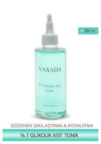 Vasada Akneye Meyilli ve Yağlı Ciltler İçin Gözenek Sıkılaştırıcı Leke Giderici Likit Tonik 200 ml