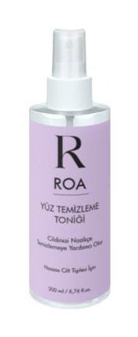 Roa Bitkisel Hassas Ciltler İçin Yüz Temizleyici Sprey Tonik 200 ml