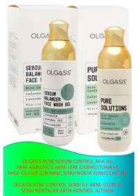 Olgasis Sebium Balancer Yağlı Ciltler İçin Gözenek Sıkılaştırıcı Yüz Temizleyici Jel Tonik 200 ml