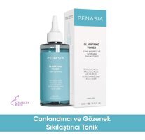 Penasia Clarifying Tüm Cilt Tipleri İçin Salisilik Asitli Gözenek Sıkılaştırıcı Yüz Temizleyici Likit Tonik 200 ml
