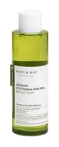 Mary & May Tüm Cilt Tipleri İçin Aha+Bha Leke Giderici Likit Tonik 200 ml