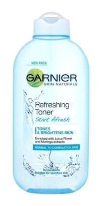 Garnier Skin Naturals Normal ve Karma Ciltler İçin Yüz Temizleyici Likit Tonik 202 ml