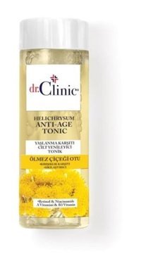 Dr. Clinic Helichrysum Tüm Cilt Tipleri İçin Gözenek Sıkılaştırıcı Leke Giderici Likit Tonik 150 ml