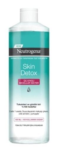 Neutrogena Skin Detox Tüm Cilt Tipleri İçin Yüz Temizleyici Likit Tonik 400 ml