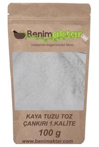 BenimAktar İyotlu Toz Kaya Tuzu Paket 100 gr