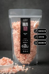 Baharat Dükkanı İyotlu Kristal Himalaya Tuzu Paket 2 kg