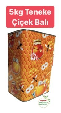Baştan Yöresel Naturel Çiçek Balı 5 kg