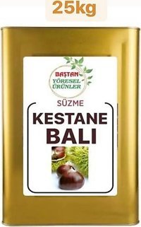 Baştan Yöresel Ödemiş Kestane Balı 25 kg