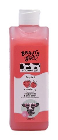 Beauty Girl Çilekli Süt Duş Jeli 400 ml