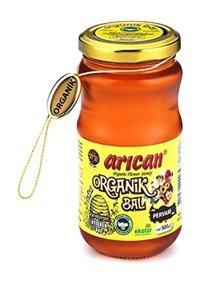 Arıcan Siirt Pervari Organik Süzme Balı 500 gr