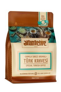 Altıntelve Damla Sakızlı Orta Kavrulmuş Türk Kahvesi 100 gr
