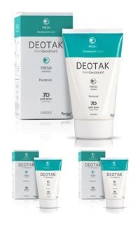 Deotak Fresh Krem Unisex Deodorant 3x35 ml