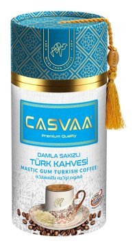 Casvaa Cofffee Damla Sakızlı Orta Kavrulmuş Türk Kahvesi 2x250 gr