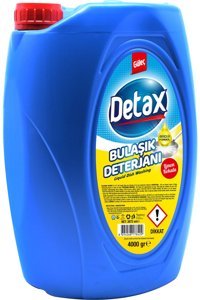 Detax Limon Kokulu El Bulaşık Deterjanı 4 lt