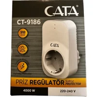 Catan Studio Tekli Soket 2'li USB Kablosuz Tekli Akım Korumalı Priz