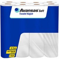 Avansas 2 Katlı 32'li Rulo Tuvalet Kağıdı