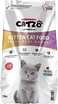 Catzo Premium Tavuklu Yavru Kuru Kedi Maması 15 kg