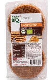 Enerbio Organik Ballı Gofret 175 gr