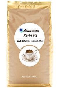Avansas Sade Orta Kavrulmuş Türk Kahvesi 500 gr