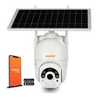 Avenir AV-S410 Ethernet Mini Güneş Enerjili Sim Kartlı 1 Kameralı Dış Mekan Kablosuz Güvenlik Kamerası