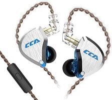 Cca C12 Kulak İçi Kablolu Bluetooth Kulaklık Mavi