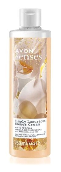 Avon Beyaz Şeftalili Vanilyalı Duş Jeli 250 ml