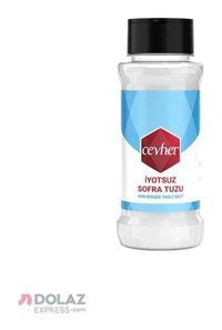 Cevher İyotsuz Toz Sofra Tuzu Kavanoz 250 gr
