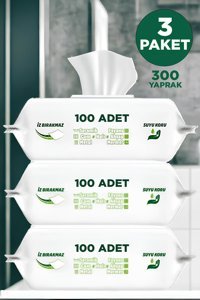 Arsimo Pratik 100 Yaprak 3'lü Paket Yüzey Temizleme Mendili