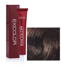 Exicolor 4.70 Yoğun Kakao - Kahve Krem Saç Boyası 2x60 ml