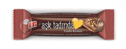 Eti Aşk Tadında Fındık Kremalı Gofret 37 gr