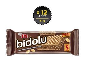 Eti Bidolu Fındık Kremalı Gofret 12x81 gr
