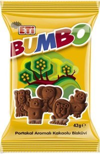 Eti Bumbo Portakallı Bisküvi 42 gr