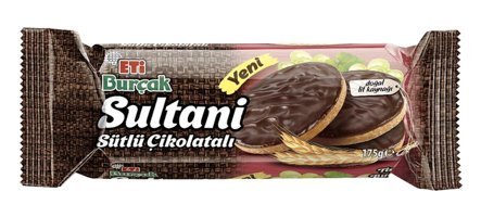 Eti Burçak Çikolatalı Bisküvi 175 gr