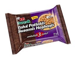 Eti Burçak Haşhaşlı Susamlı Bisküvi 351 gr
