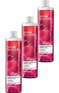 Avon Frambuaz Frenk Üzümü Duş Jeli 3x500 ml