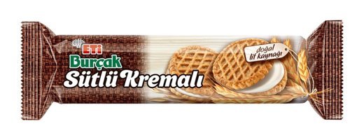 Eti Burçak Sütlü Kremalı Bisküvi 6x100 gr
