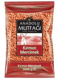 Anadolu Mutfağı Kırmızı Mercimek 5 kg