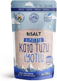Biostore İyotlu Kristal Himalaya Tuzu Paket 500 gr