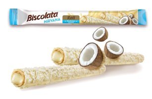 Biscolata Nirvana Hindistan Cevizli Gofret 22.5 gr