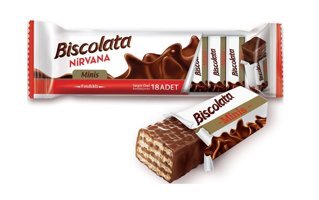 Biscolata Nirvana Minis Fındıklı Gofret 117 gr