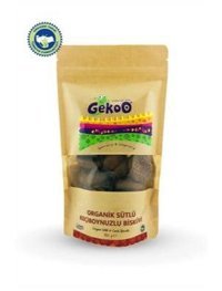 Gekoo Organik Keçiboynuzlu Sütlü Bisküvi 80 gr
