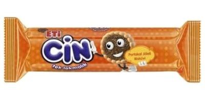 Eti Cin Lokmalık Portakallı Bisküvi 4x114 gr