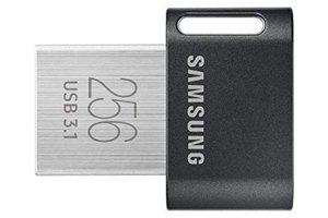 Samsung Fit Plus MUF-256AB/APC Mini USB 3.1 Type-A 256 GB Flash Bellek Gri