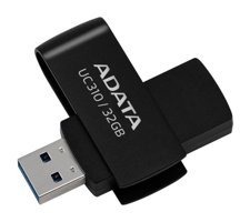 Adata Adata UC310 USB 3.2 Type-A 32 GB Flash Bellek Siyah