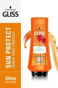 Gliss Sun Protect Onarıcı Koruyucu Kayısı Yağı Uva Uvb Filtresi Kadın Saç Kremi 360 ml