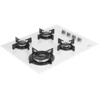 Grundig GIGL 622410 GR Cam Doğalgazlı Ankastre Gri Ocak