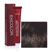 Exicolor 7.0 Yoğun Kumral Krem Saç Boyası 2x60 ml